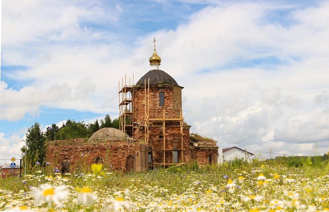 Храм «Вознесения Господня». Село Спасское