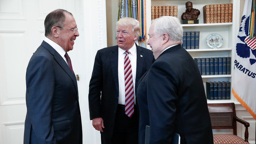 Лавров встретился с Трампом