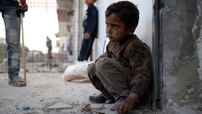 Подсчитано, что в Сирии 350 российских детей