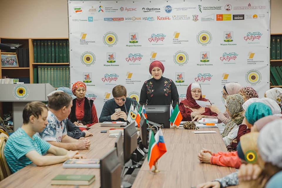 В учебно-реабилитационном центре НИБФ «Ярдэм» закончились очередные месячные курсы для незрячих и слабовидящих людей.
