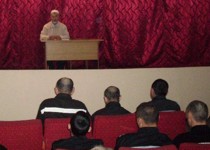 Встреча муфтия Омска с осужденными мусульманами